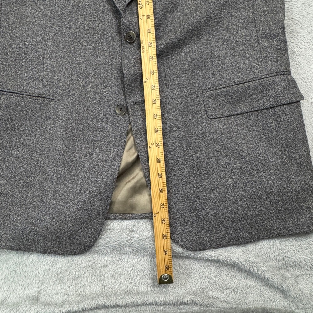 Hart Schaffner Marx Men's Blazer Sport Coat Size 42‎ Grey Made In USA! - Picture 10 of 16